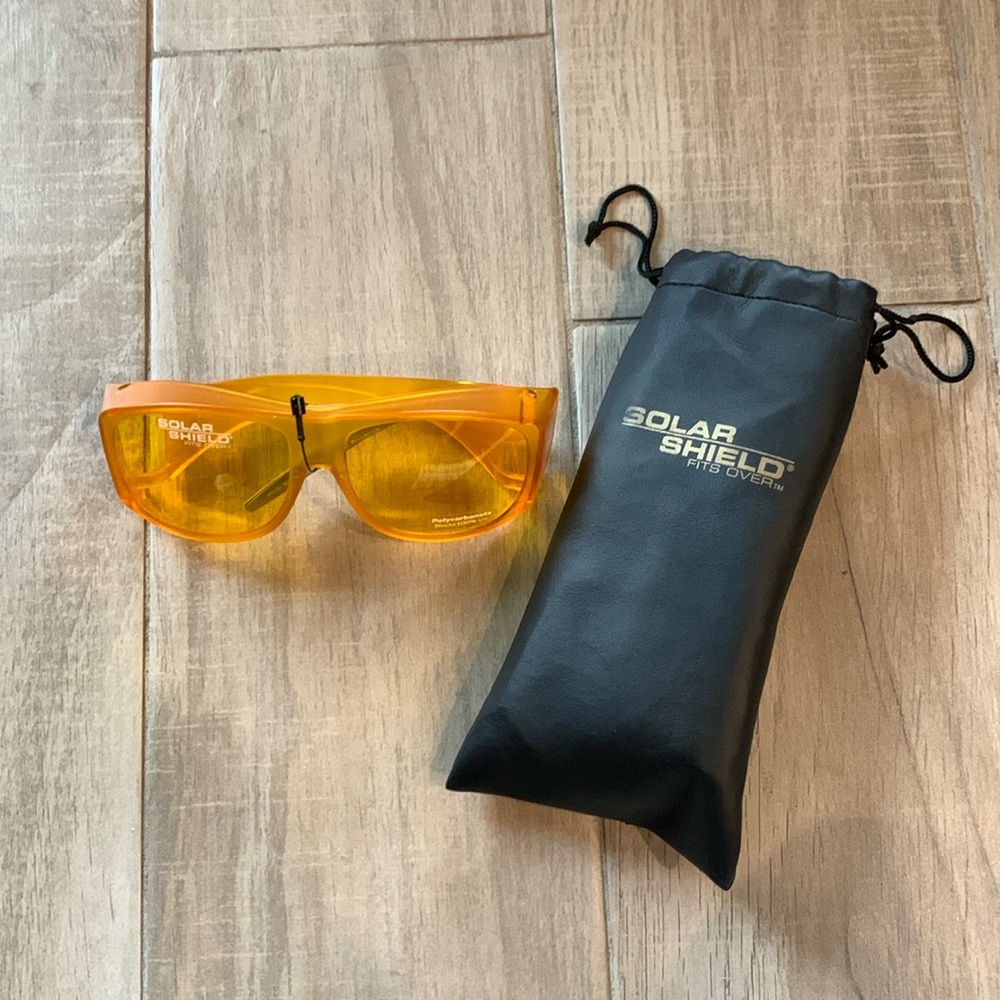 Solar Shield - Fits Over Glasses - Brand New!